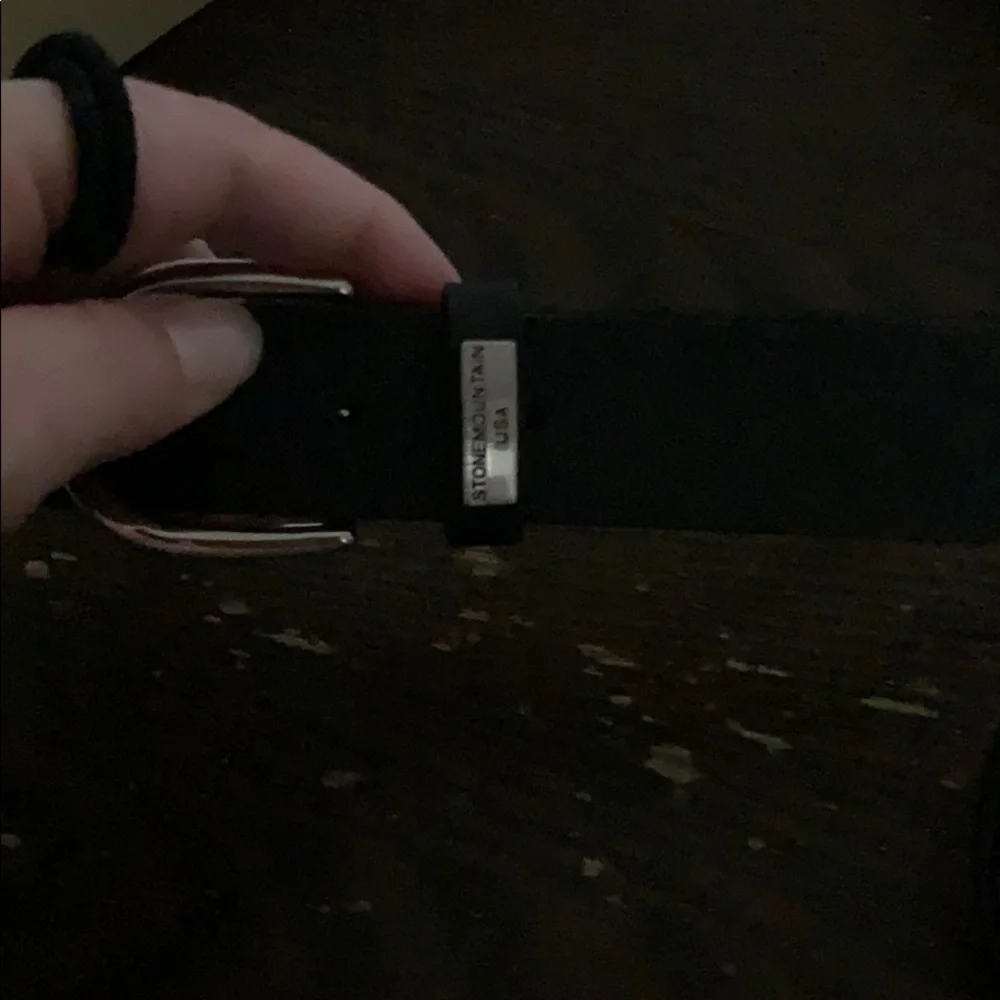 Stone Mountain USA belt w/ attached purse